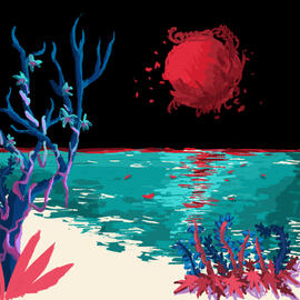 "Glass Beach" album recreation. December 2020.