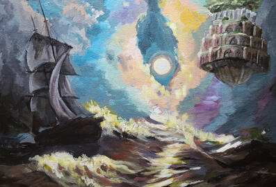 "altered old master project". april 2020.